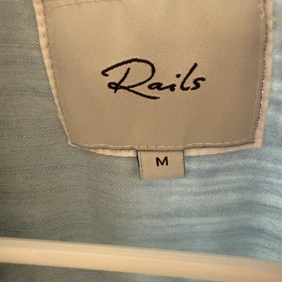 Rails denim blouse - Picture 8 of 10